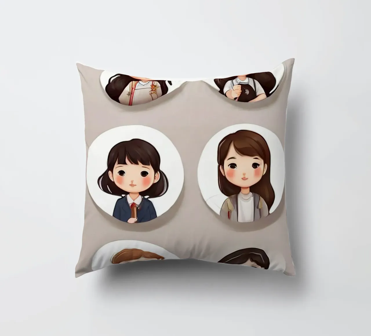 Ragazza Wow cuscino da brockcon Shop