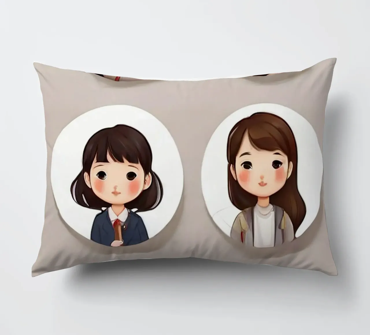 Ragazza Wow cuscino da brockcon Shop