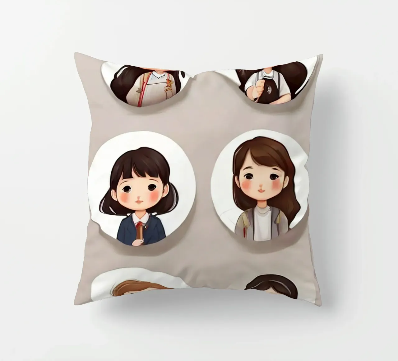 Ragazza Wow cuscino da brockcon Shop