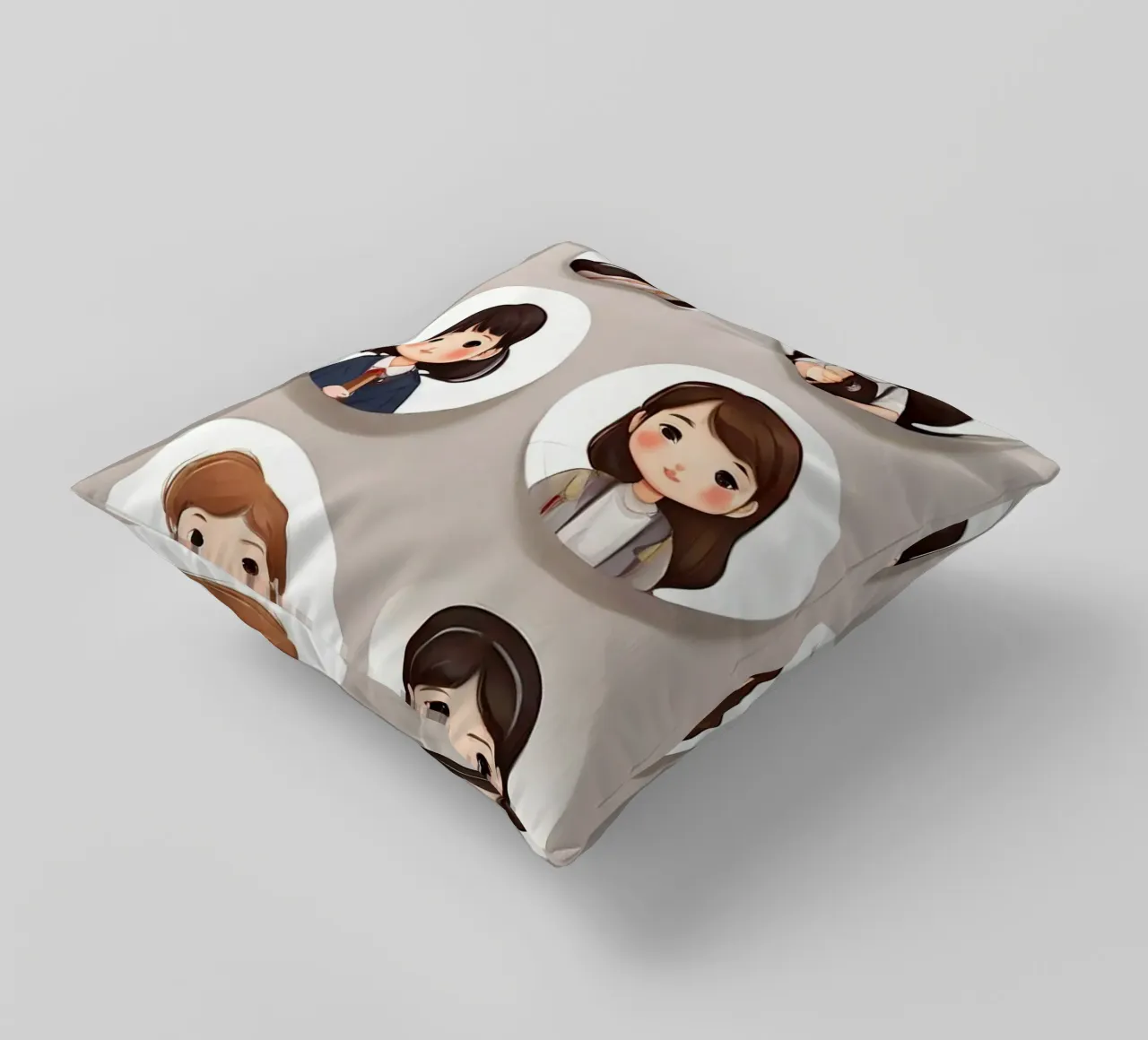 Ragazza Wow cuscino da brockcon Shop