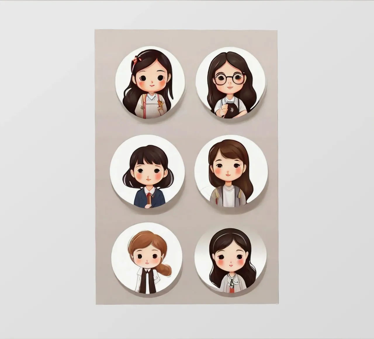 Ragazza Wow telo in pvc da brockcon Shop