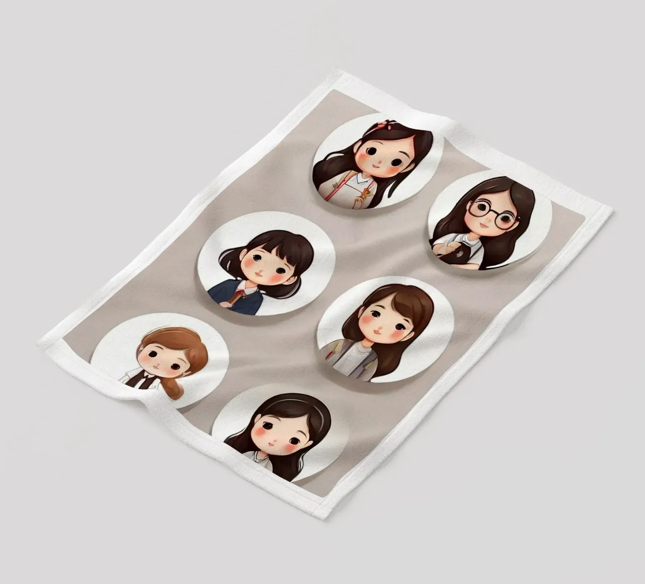 Ragazza Wow coperta in pile da brockcon Shop