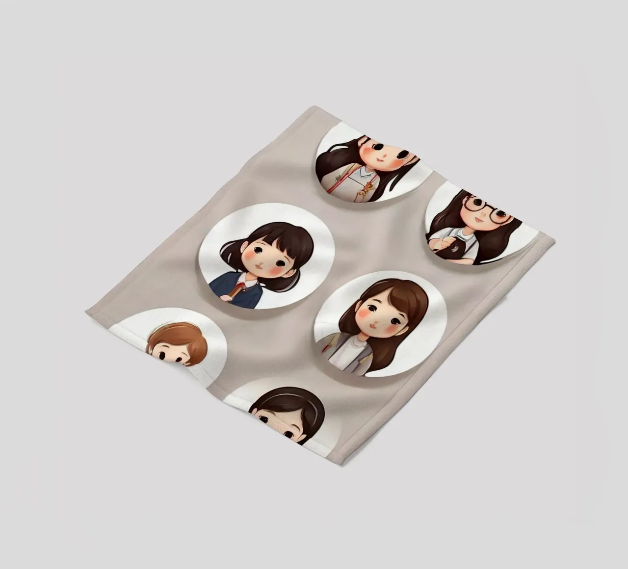 Ragazza Wow coperta in pile da brockcon Shop