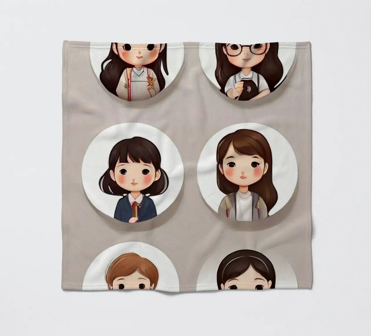 Ragazza Wow coperta in pile da brockcon Shop