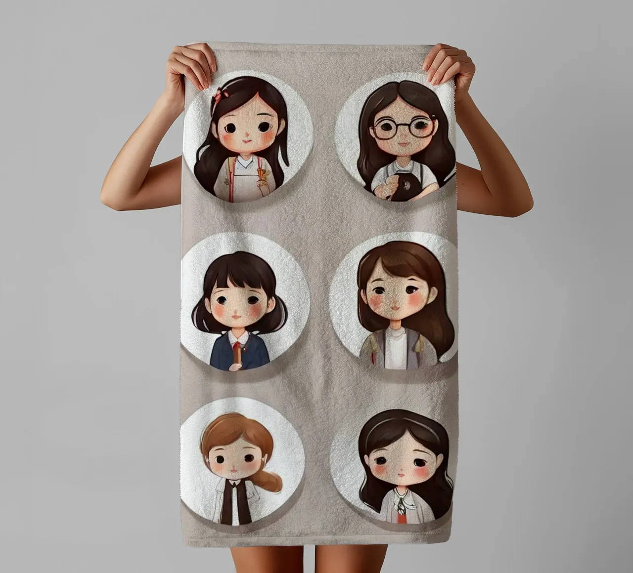 Ragazza Wow asciugamano da bagno da brockcon Shop