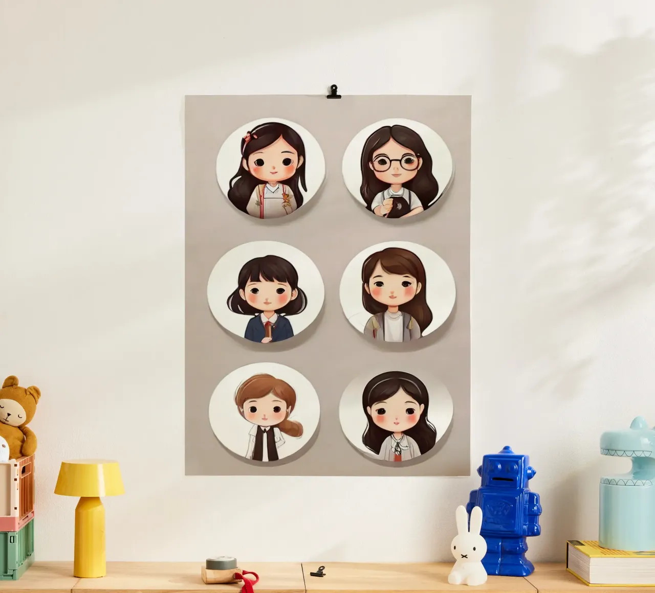 Ragazza Wow poster da brockcon Shop