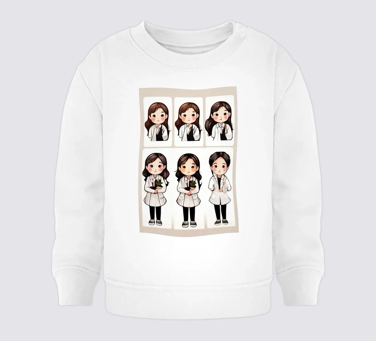 Ragazza felpa neonato da brockcon Shop