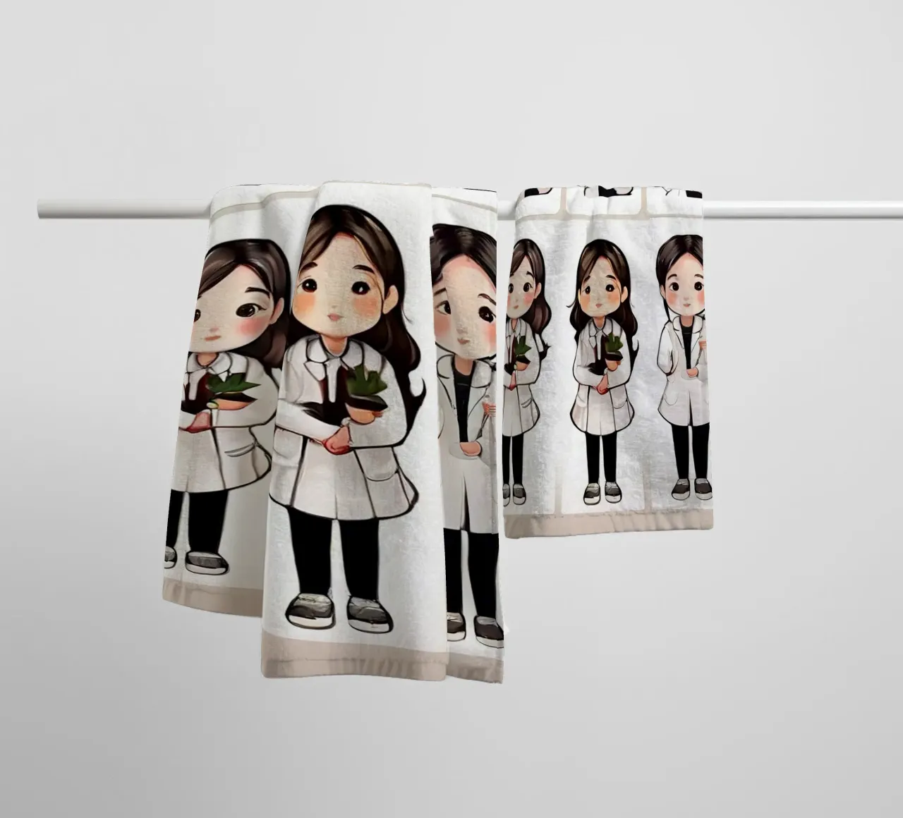 Ragazza asciugamano da bagno da brockcon Shop