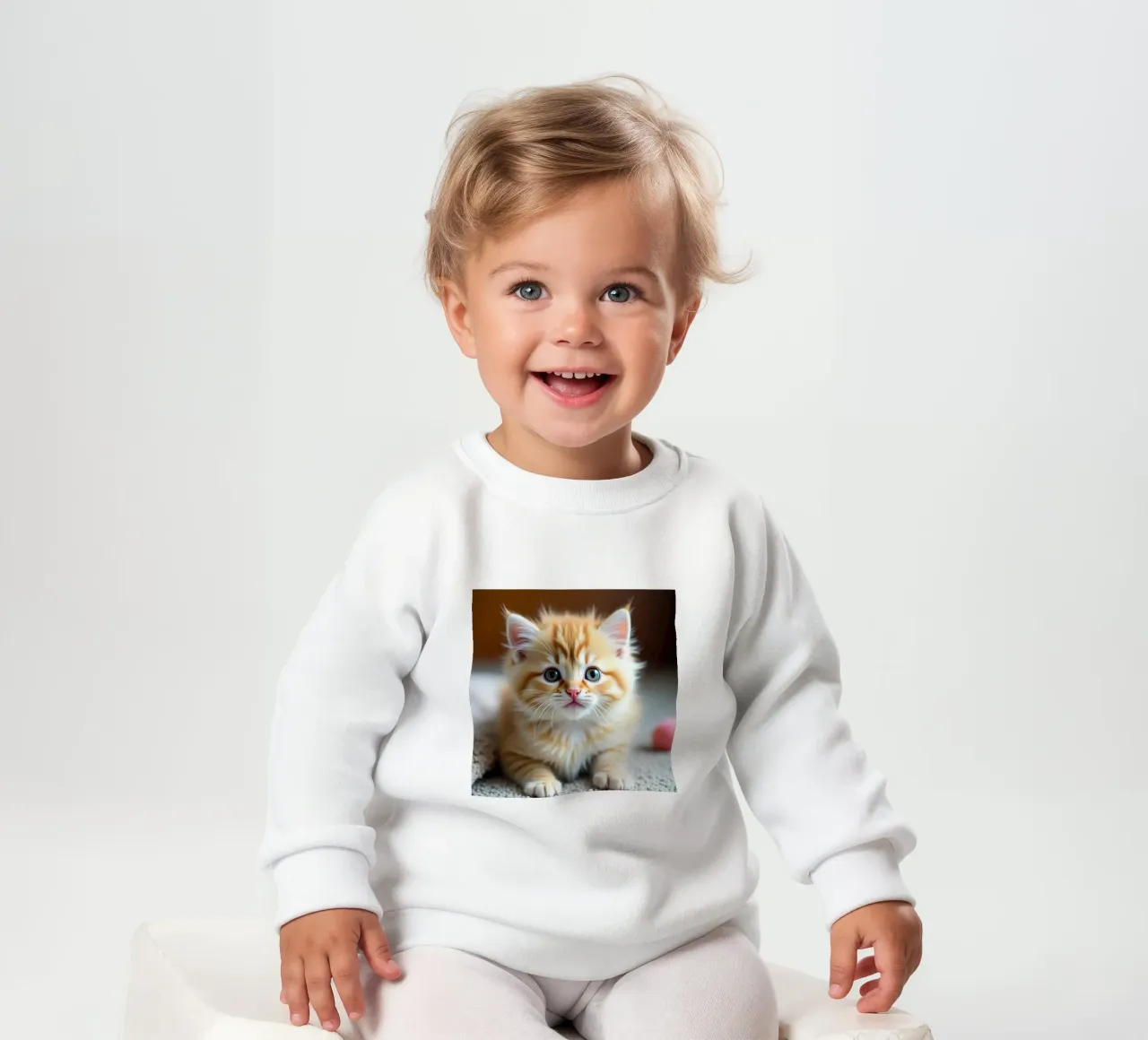 Gatto arancione felpa neonato da brockcon Shop