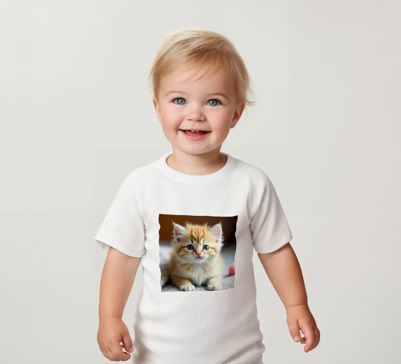 Oranje kat baby t-shirt van brockcon Shop