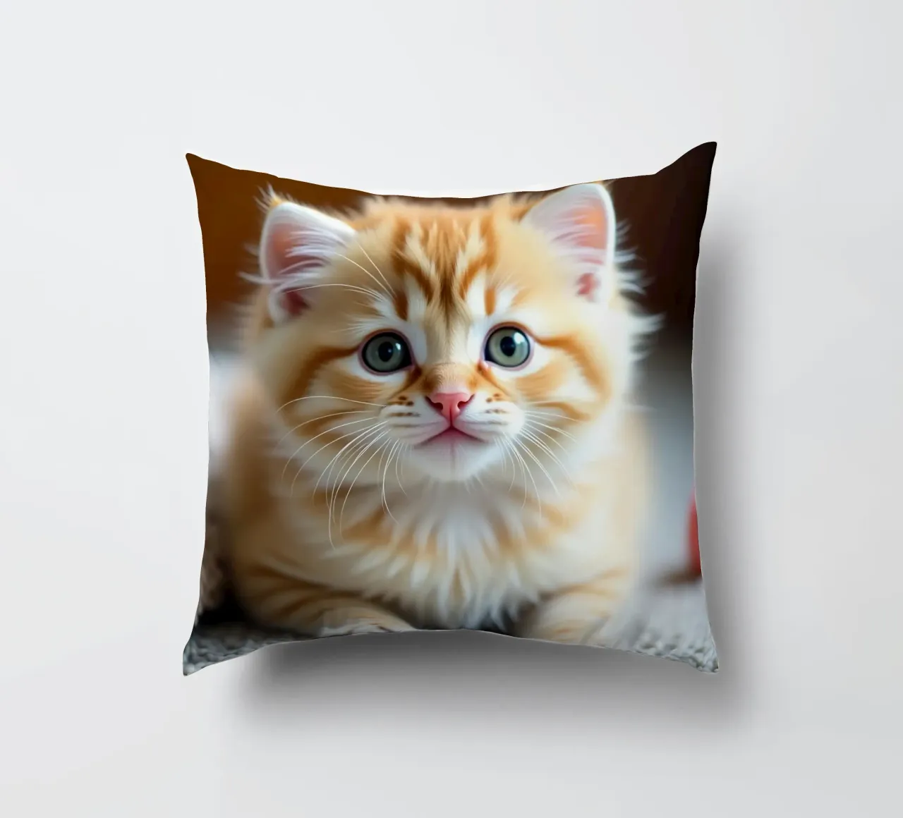 Gatto arancione cuscino da brockcon Shop