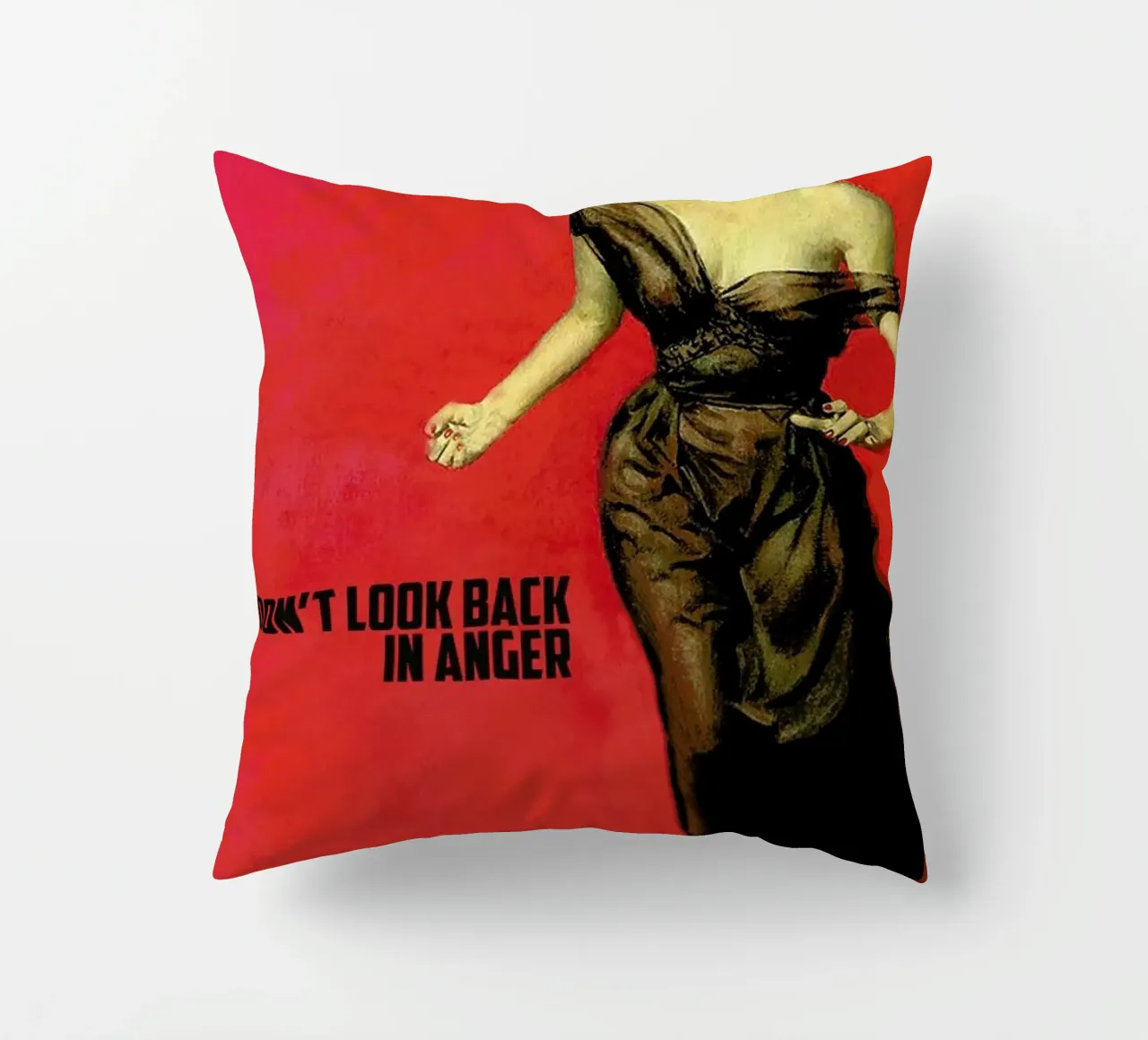Don't Look Back In Anger cuscino da Gallery Print and Art Limited