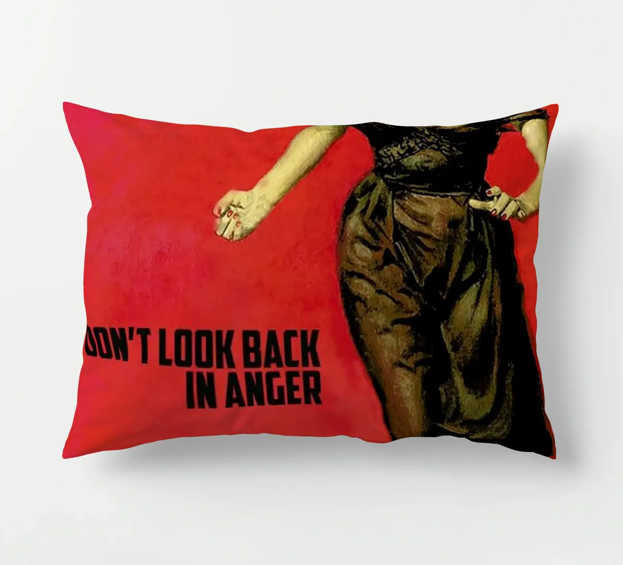 Don't Look Back In Anger cuscino da Gallery Print and Art Limited