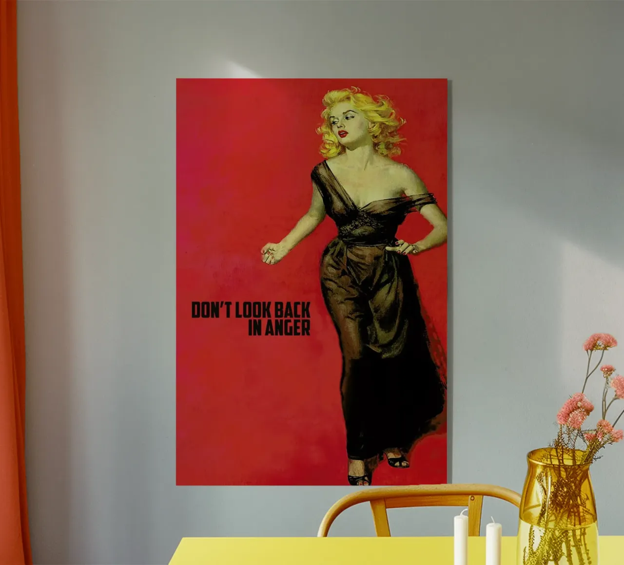 Don't Look Back In Anger plexiglass da Gallery Print and Art Limited