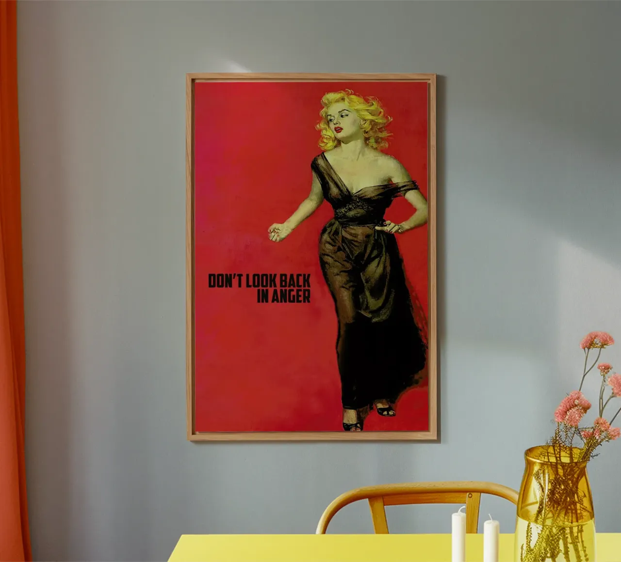 Don't Look Back In Anger alluminio dibond da Gallery Print and Art Limited