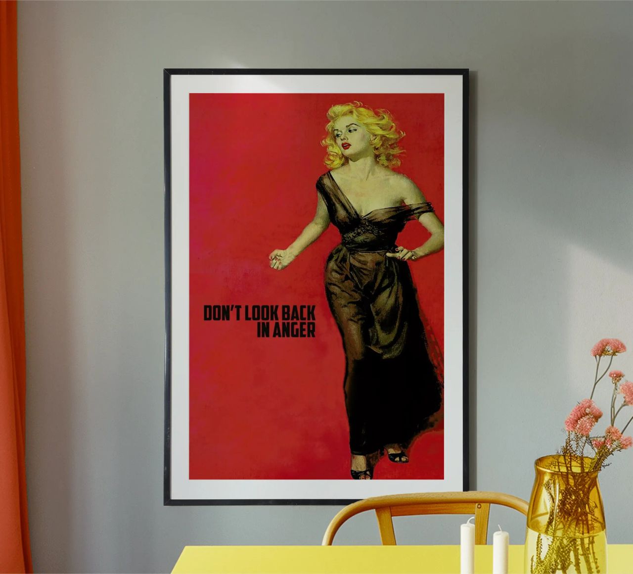 Don't Look Back In Anger Poster von Gallery Print and Art Limited