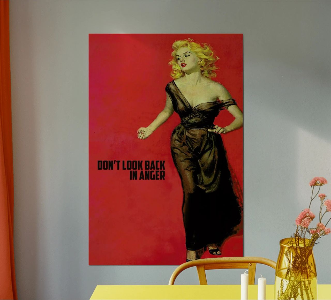 Don't Look Back In Anger Poster von Gallery Print and Art Limited