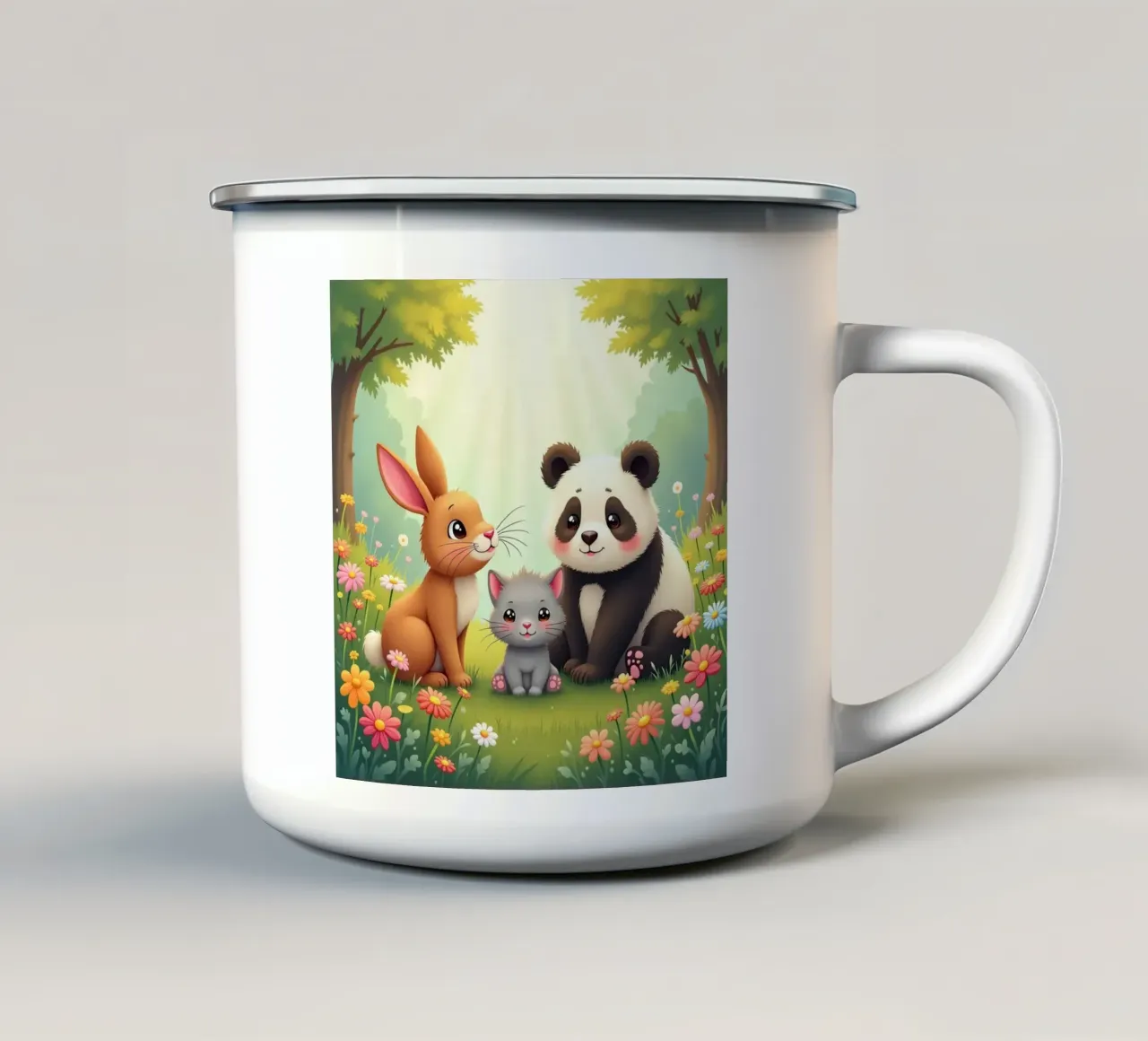 Panda tazza in smalto da brockcon Shop