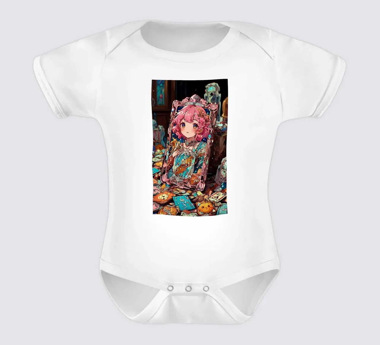 Portrait Queen short-sleeve baby romper by brockcon Shop