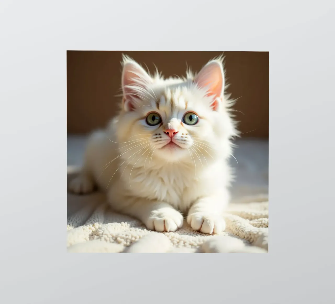 White Cat sticker by brockcon Shop
