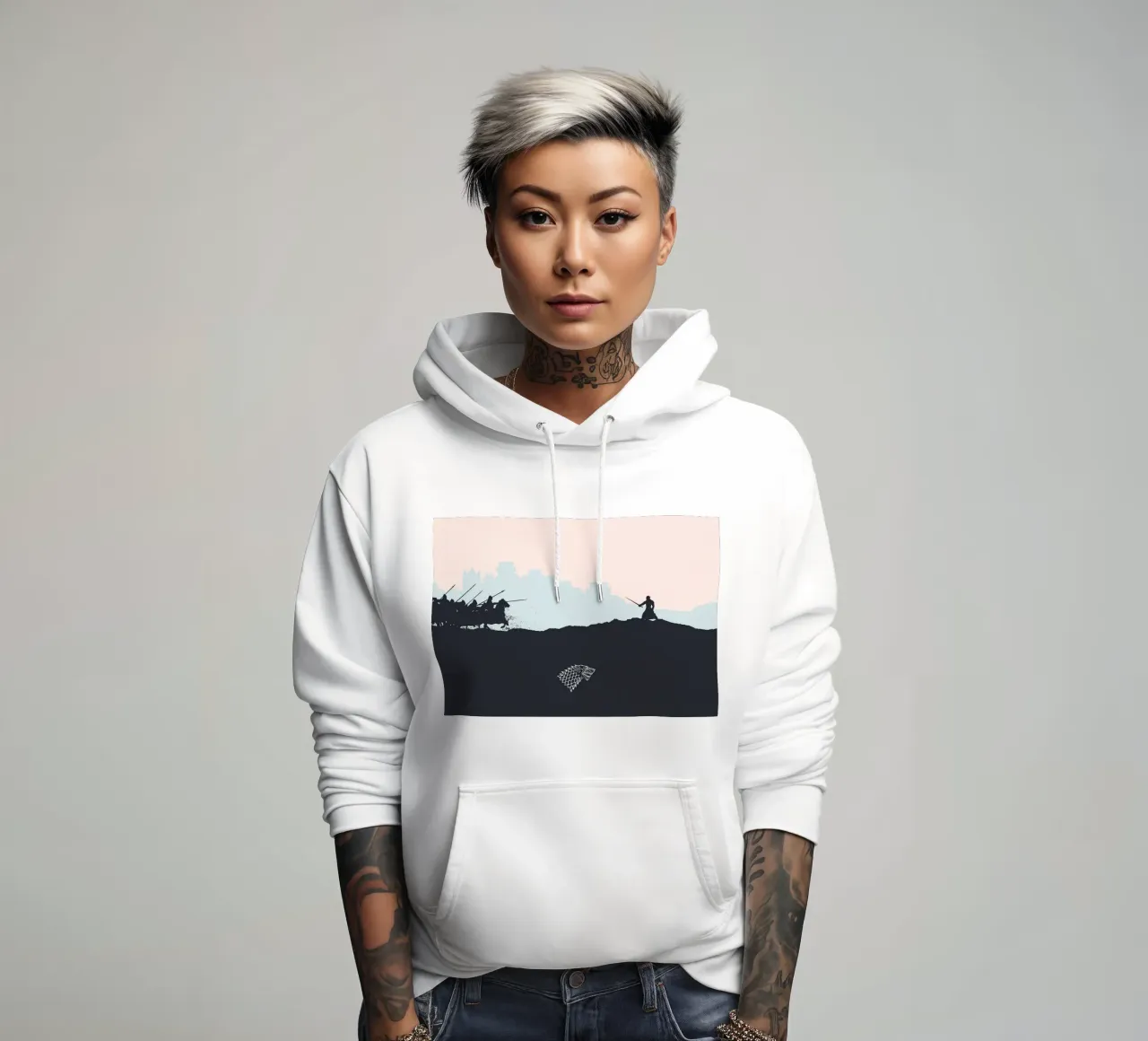 The Game felpa con cappuccio da NextPixel