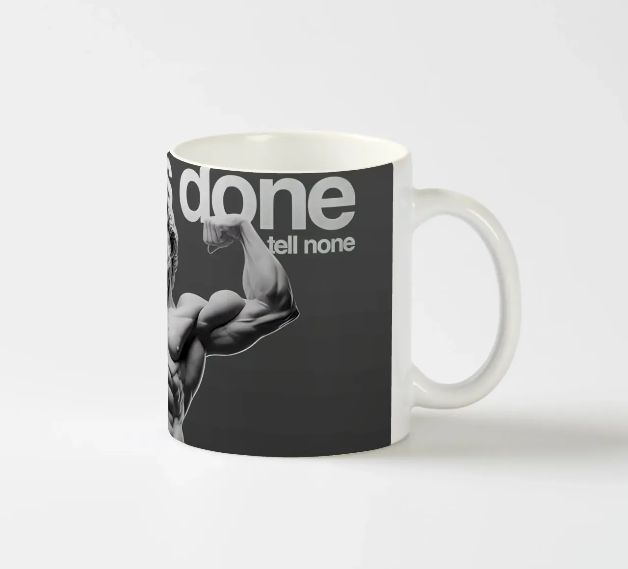 Until Its Done Keramik Tasse von NextPixel