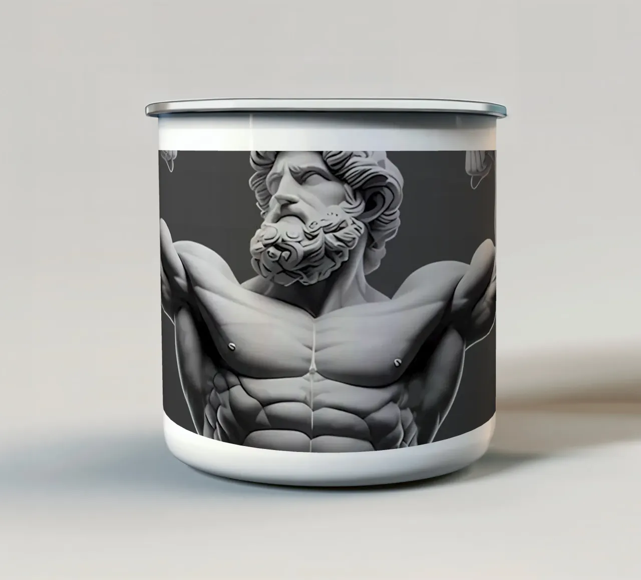 Until Its Done taza de esmalte de NextPixel
