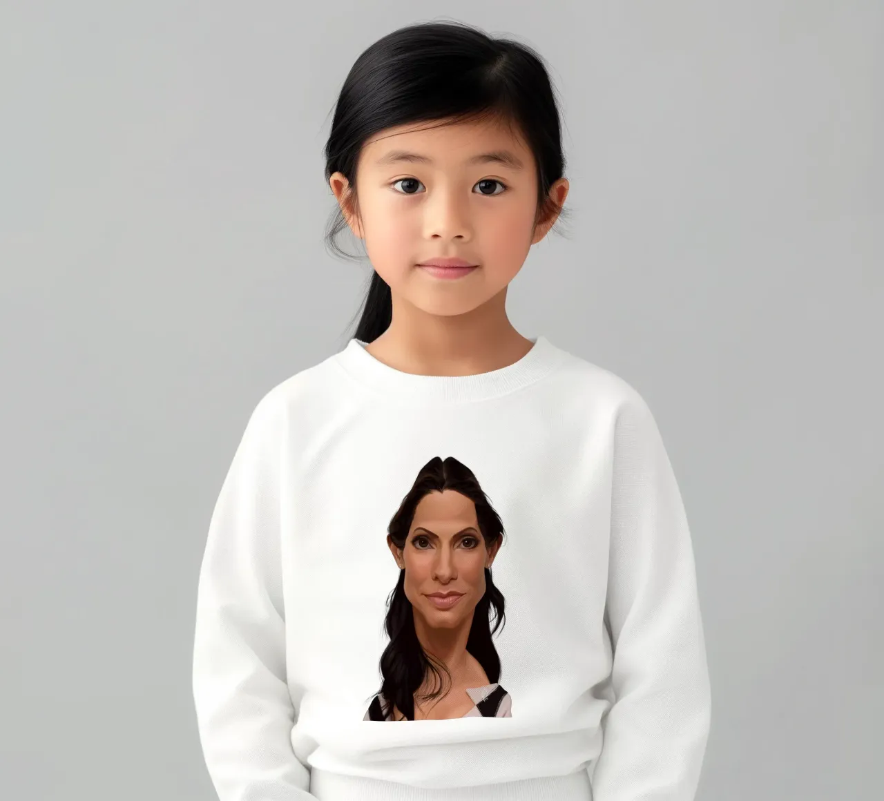 Sandra Bullock felpa bambino da Rob Art | Illustration