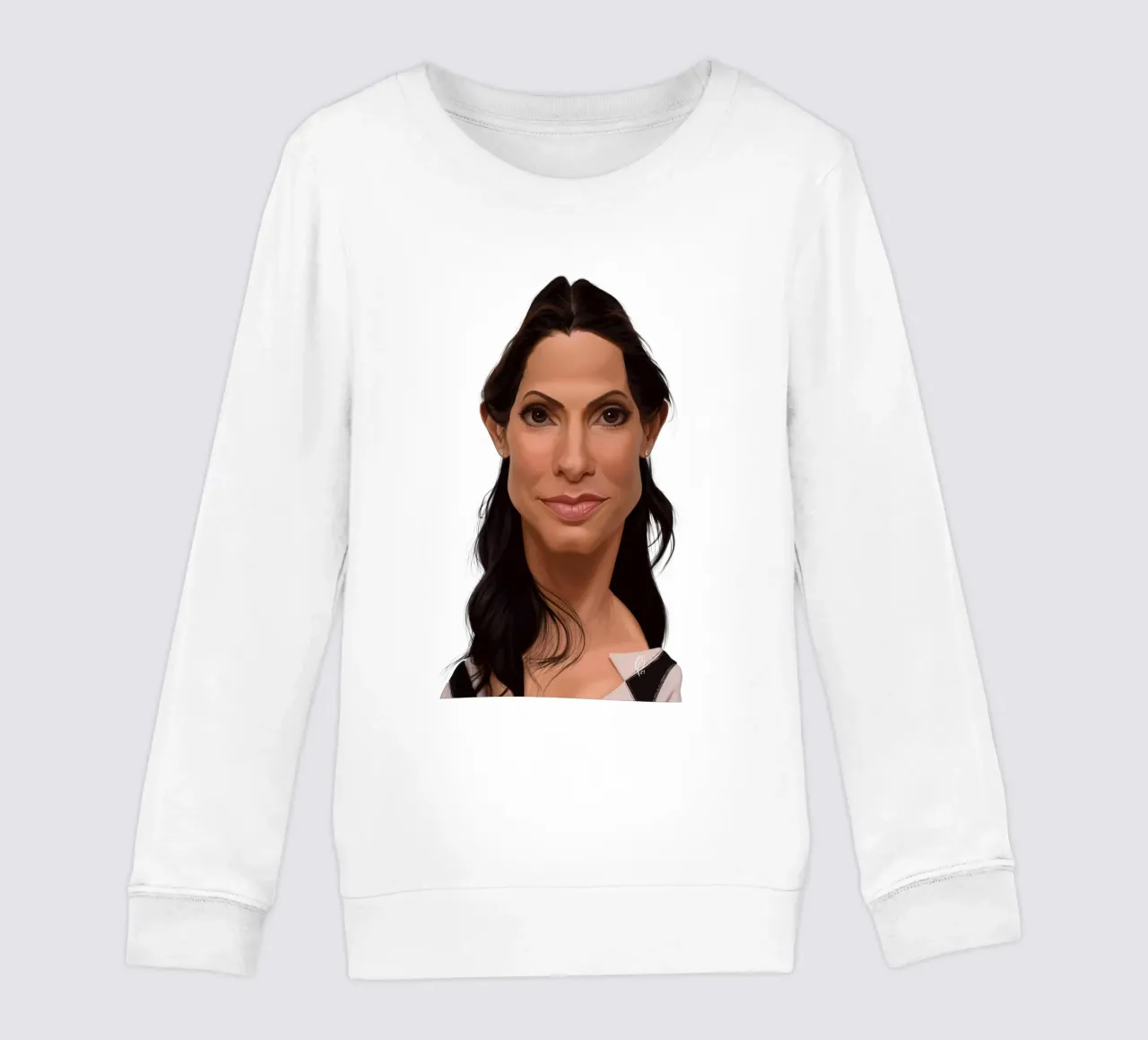 Sandra Bullock felpa bambino da Rob Art | Illustration