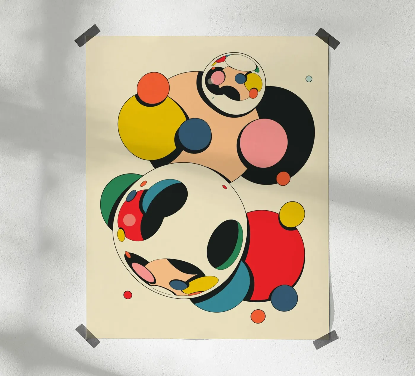 REFLECTIONS 1 poster by Jazzberry Blue