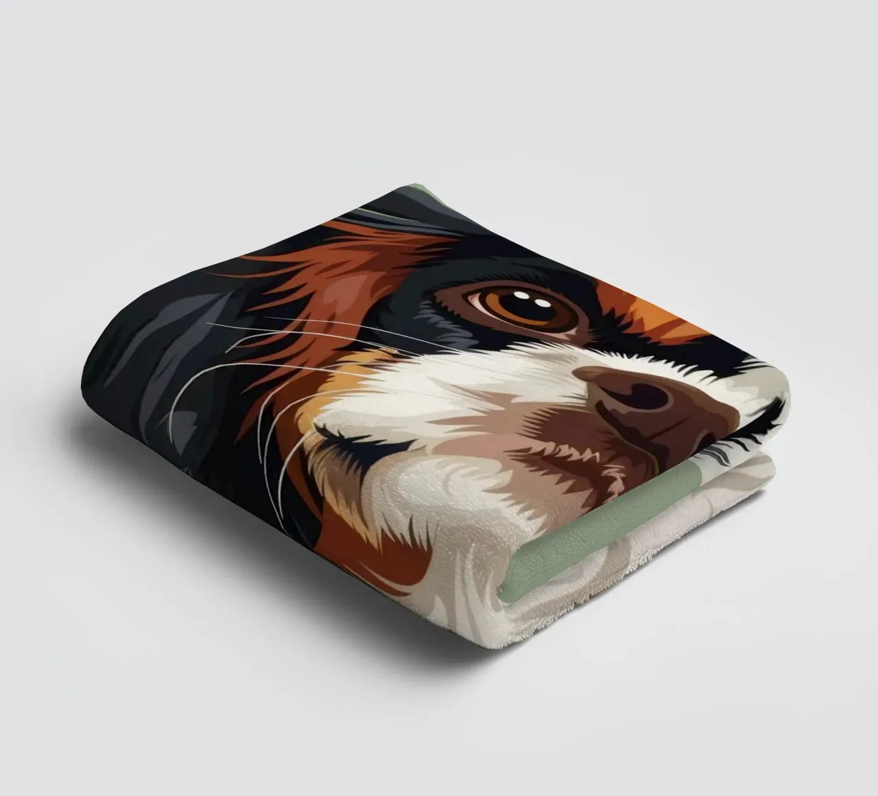 Cavalier King Charles Spaniel che mette in evidenza la nobiltà della razza asciugamano da bagno da DesignDoodle