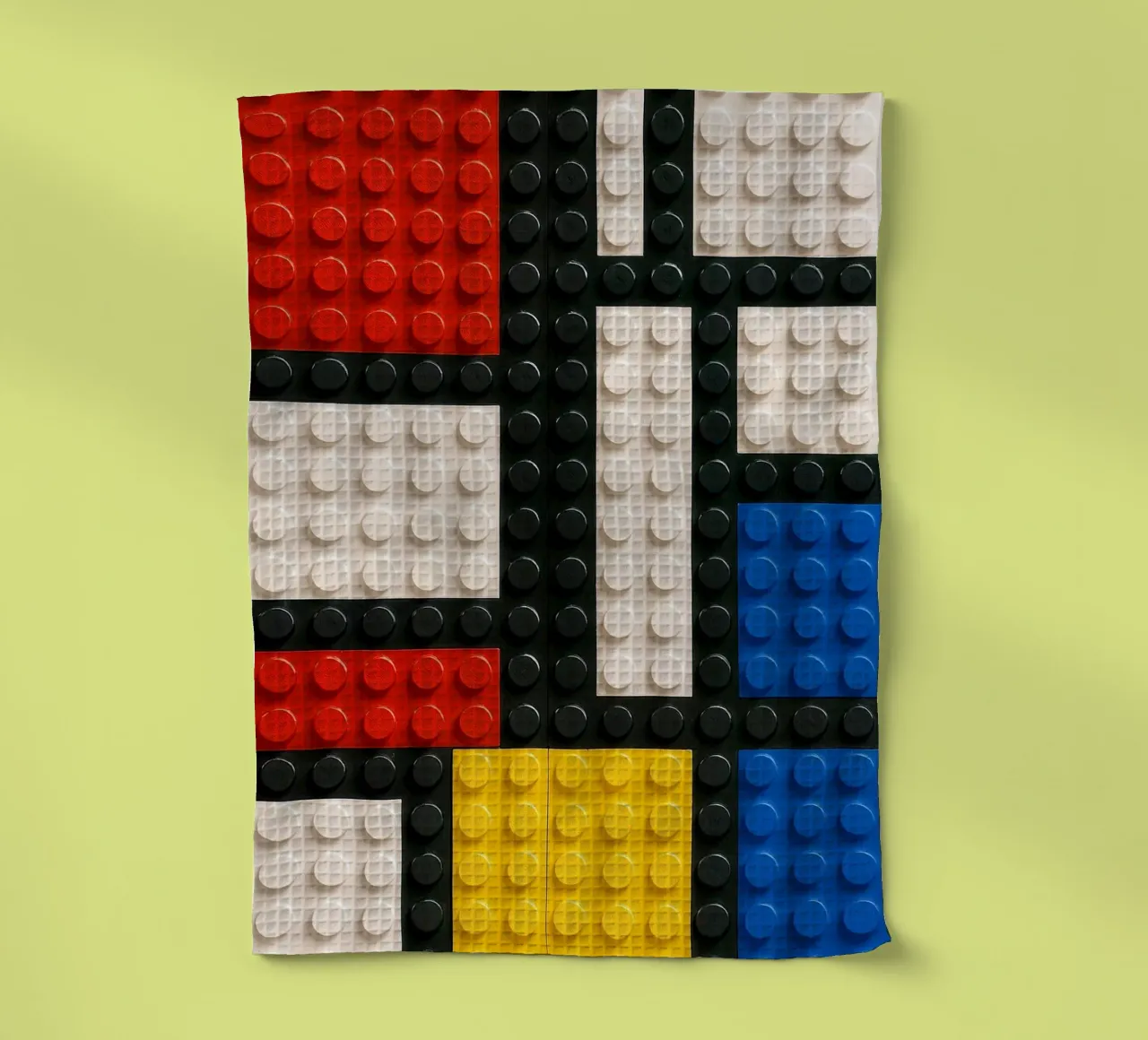 L'astrazione del mattone di Mondrian canovaccio da cucina da KUNSTstück