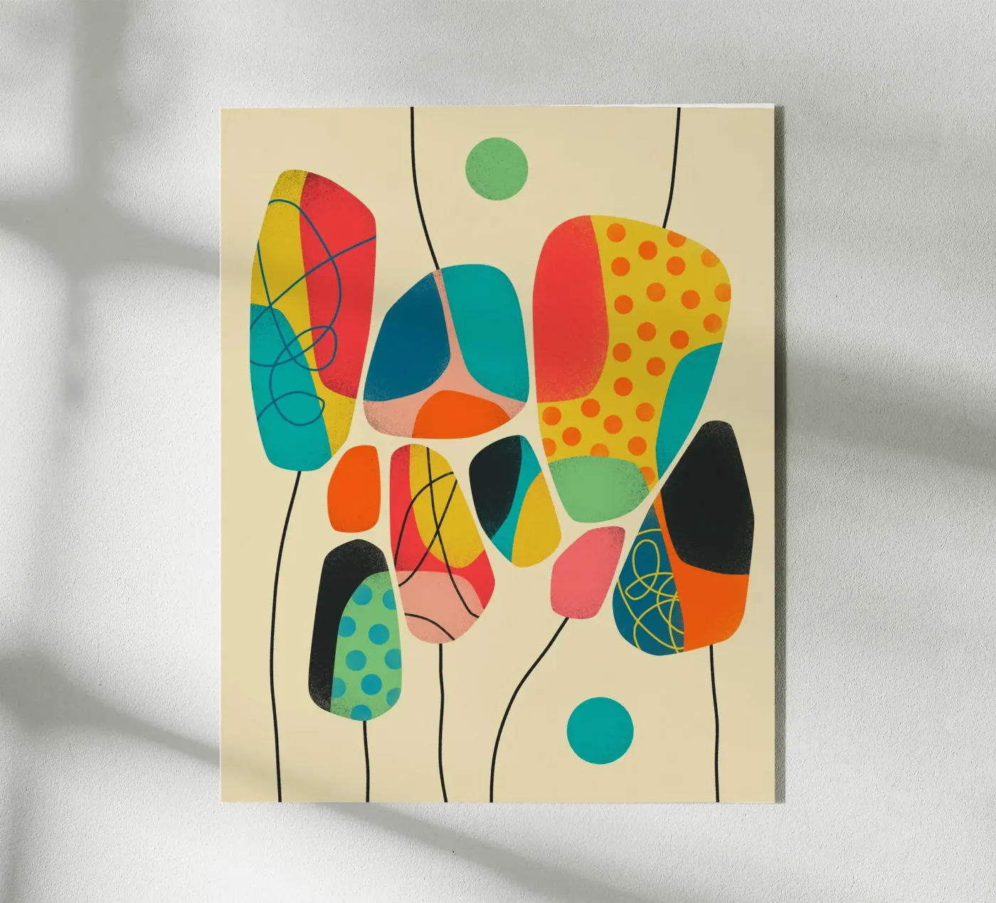 BLOOM 2 Acryl-Glas von Jazzberry Blue