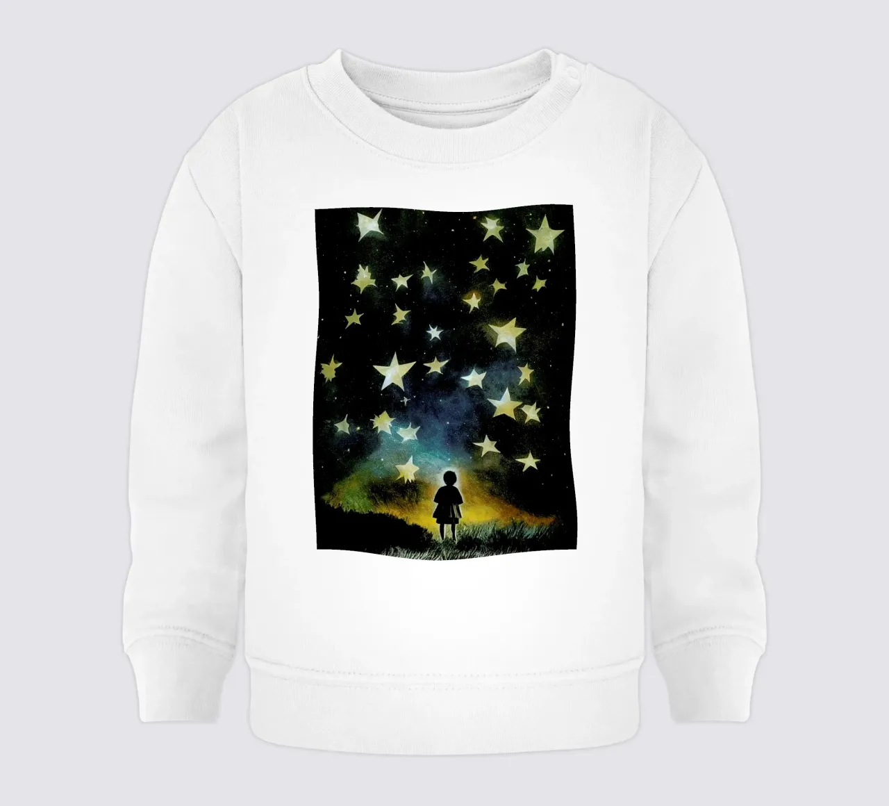 Look To The Stars felpa neonato da treechild