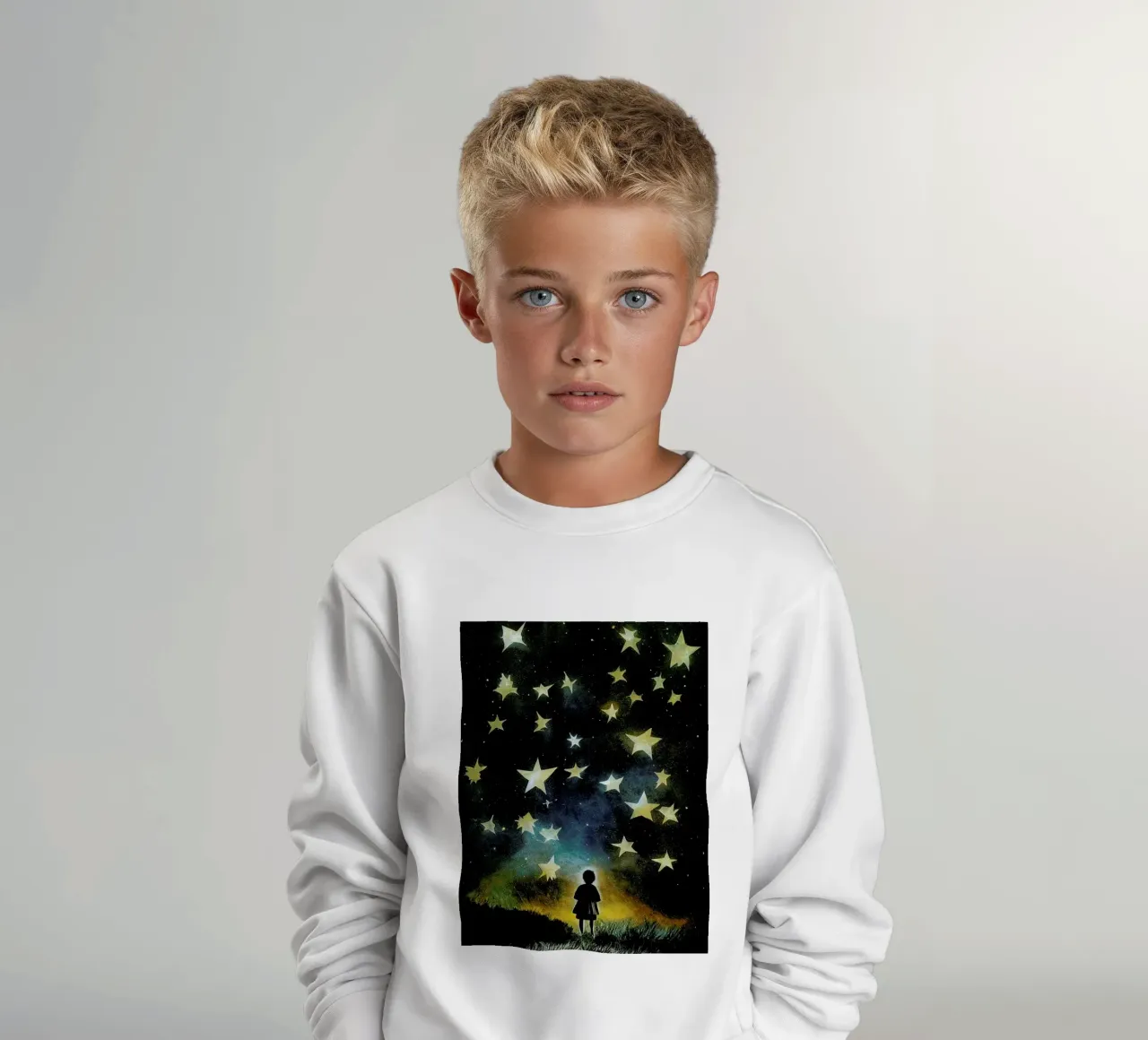 Look To The Stars felpa bambino da treechild
