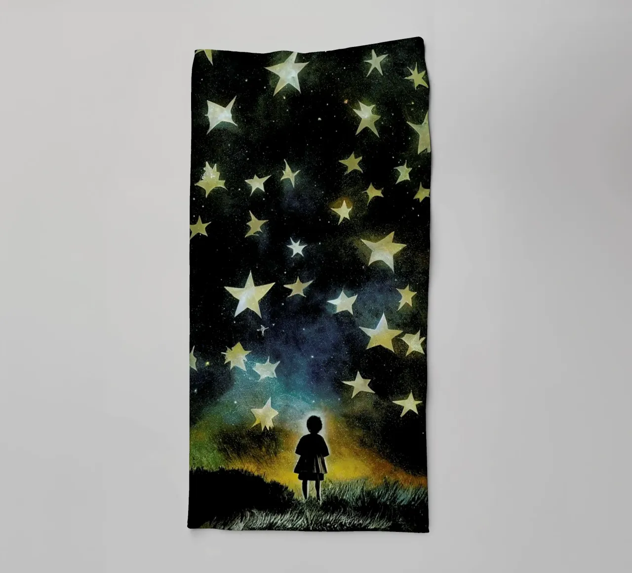 Look To The Stars asciugamano da bagno da treechild