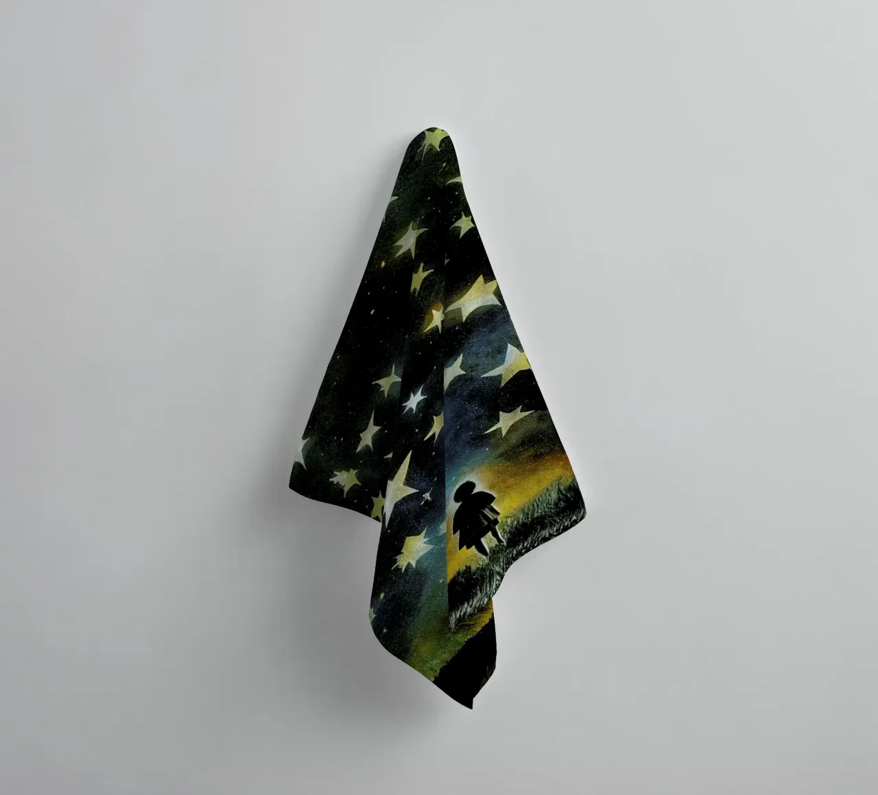 Look To The Stars asciugamano da bagno da treechild