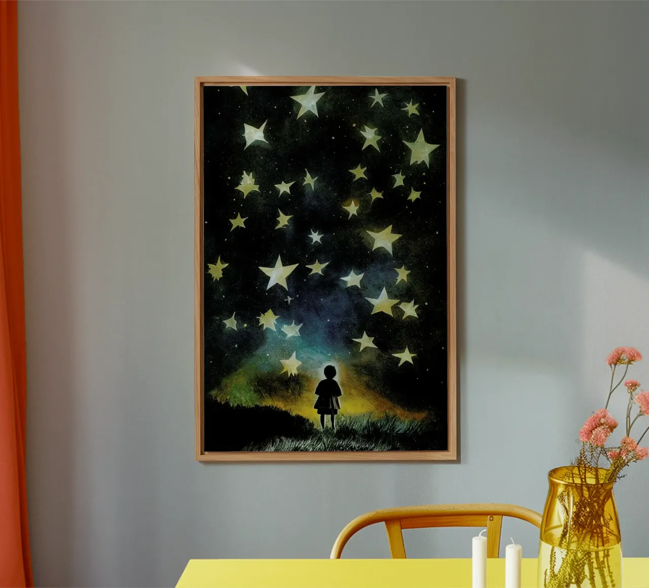 Look To The Stars alluminio dibond da treechild