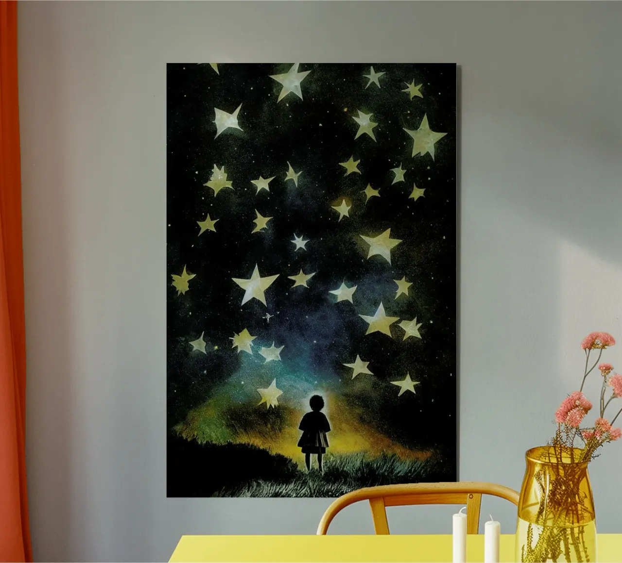 Look To The Stars alluminio dibond da treechild