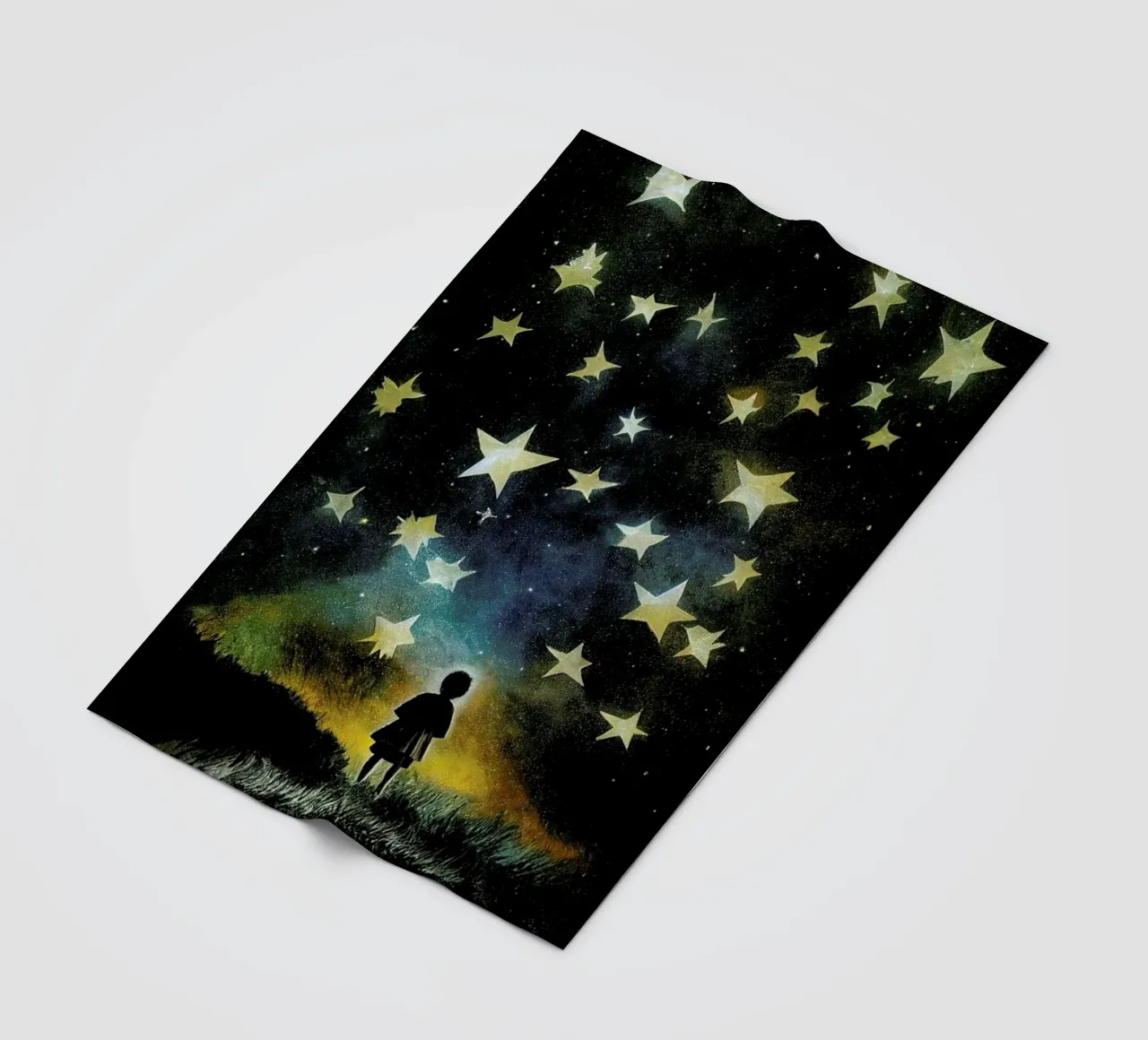 Look To The Stars coperta in pile da treechild