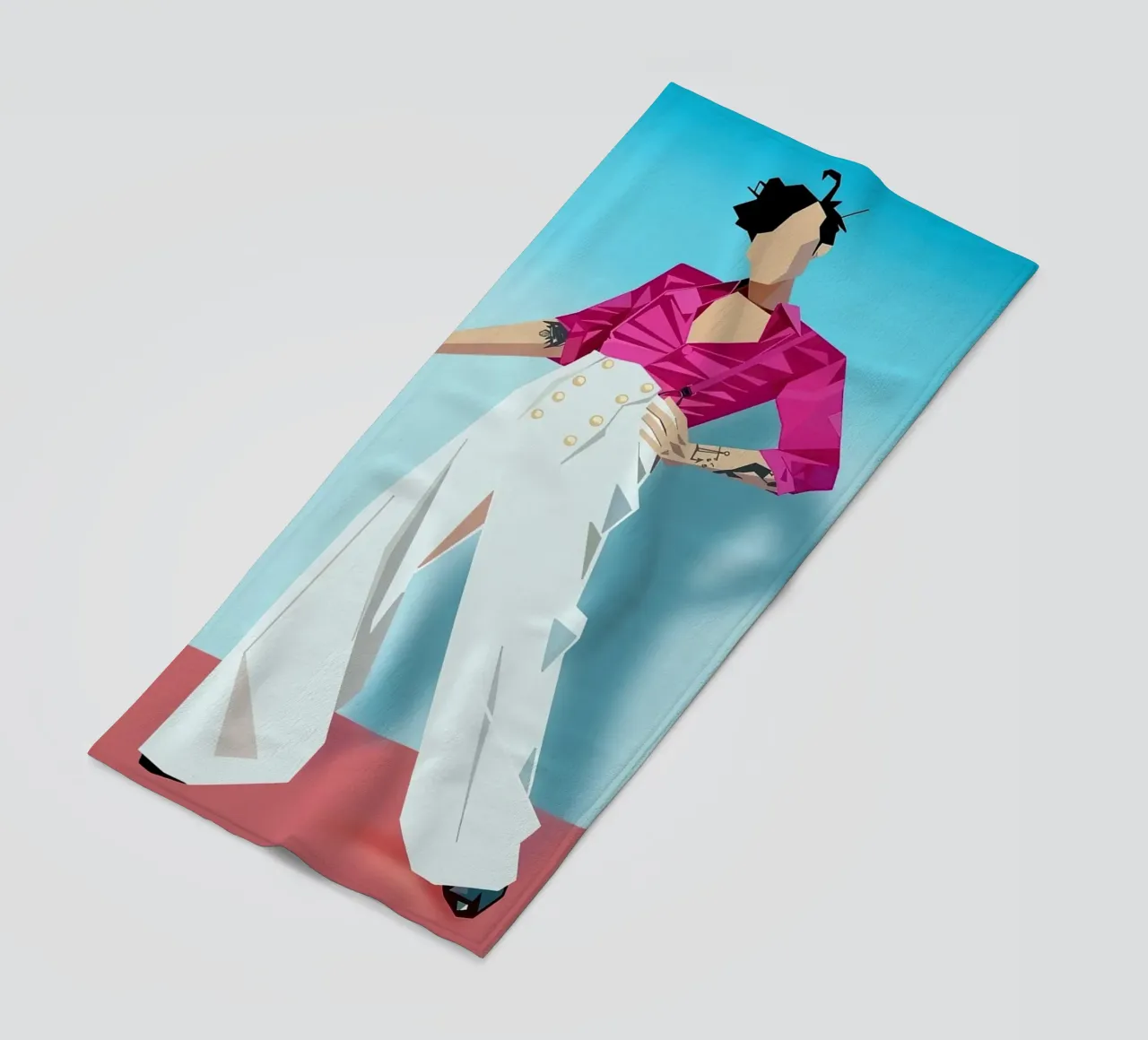 Watermelon Sugar Harry Styles beach towel by NextPixel