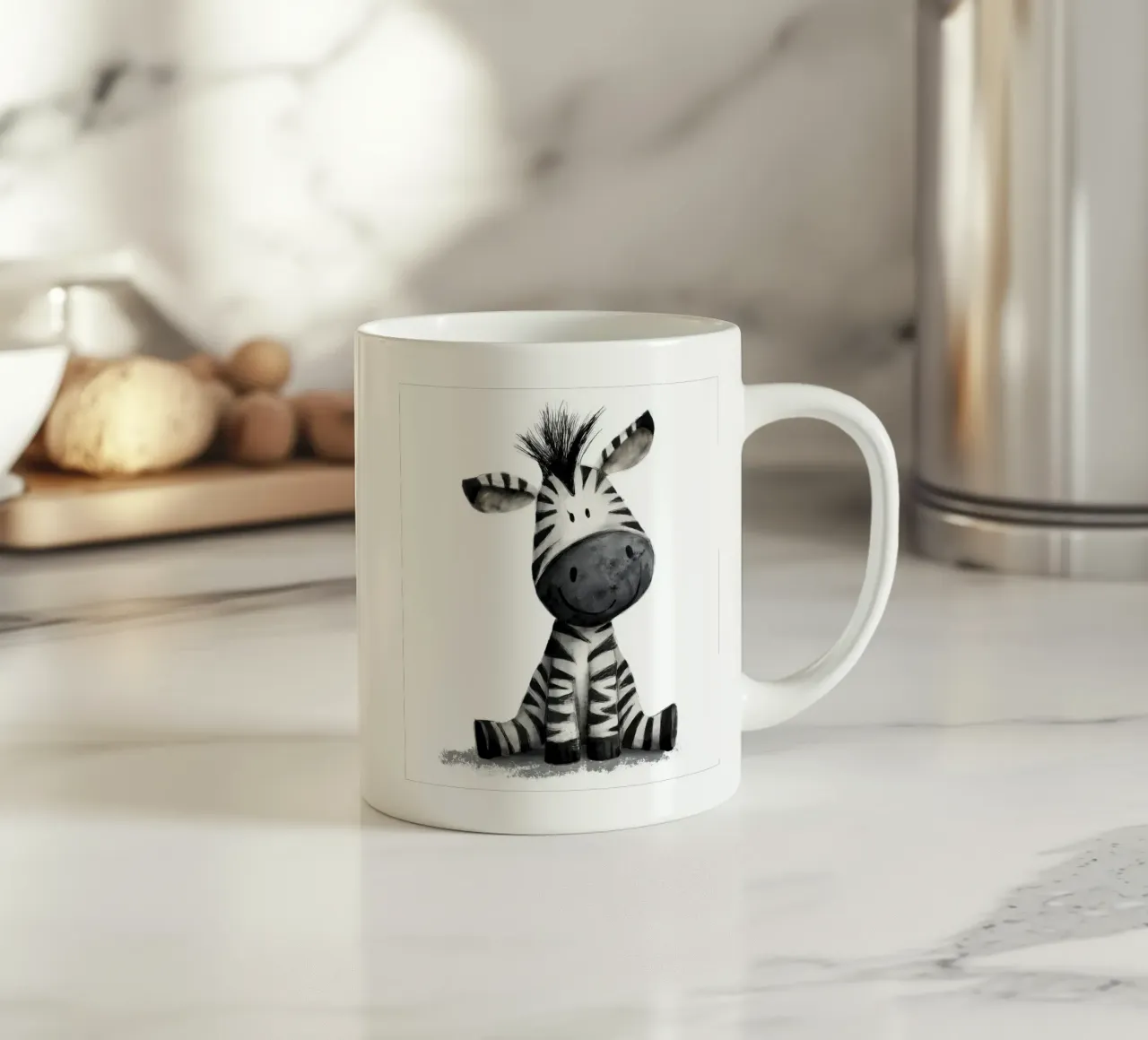Zebra per la cameretta tazza in ceramica da Pictura