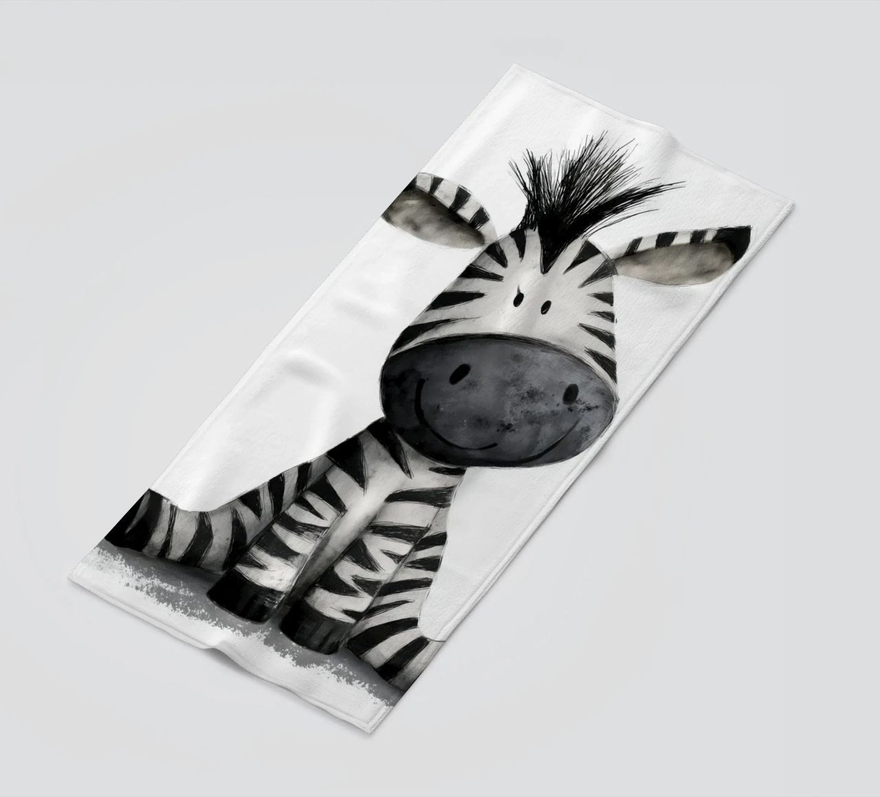 Zebra per la cameretta telo mare da Babyart
