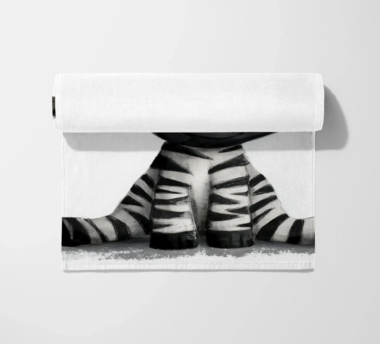 Zebra per la cameretta telo mare da Babyart