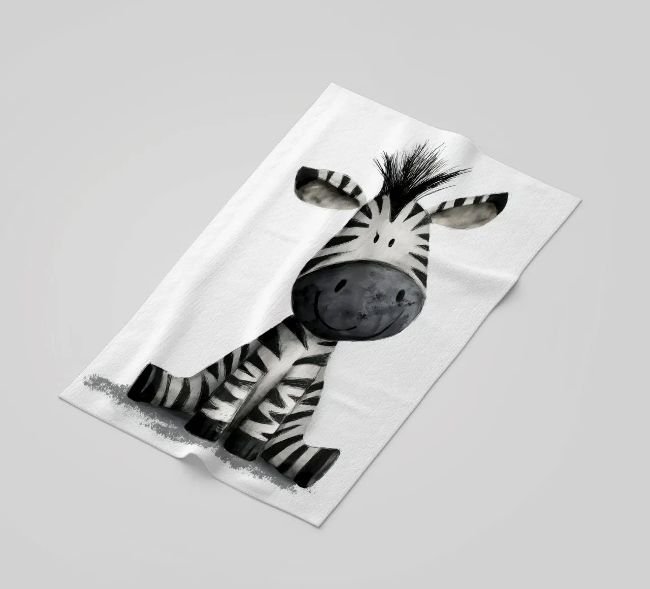 Zebra per la cameretta telo mare da Pictura