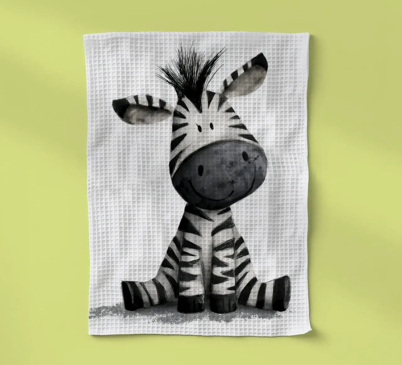 Zebra per la cameretta canovaccio da cucina da Pictura