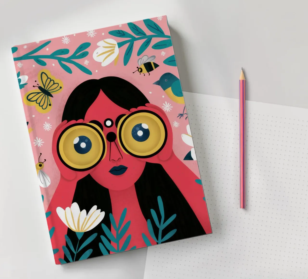 Nature Watcher Wonder notebook by Peak Delusion