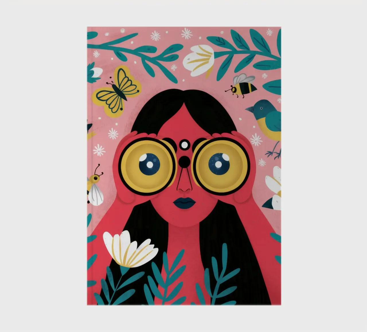 Nature Watcher Wonder notebook by Peak Delusion
