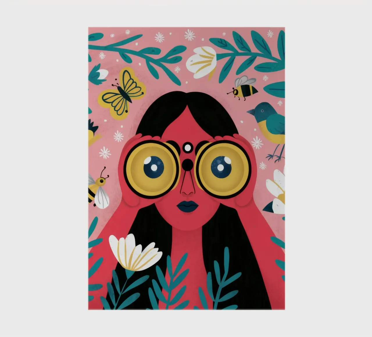 Nature Watcher Wonder notebook by Peak Delusion