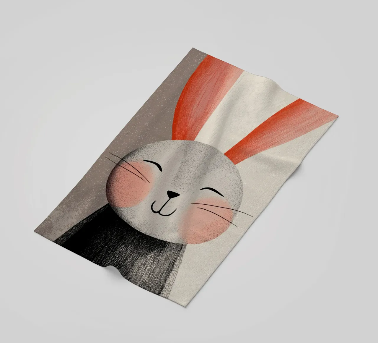 Lapin serviette de plage de Pictura